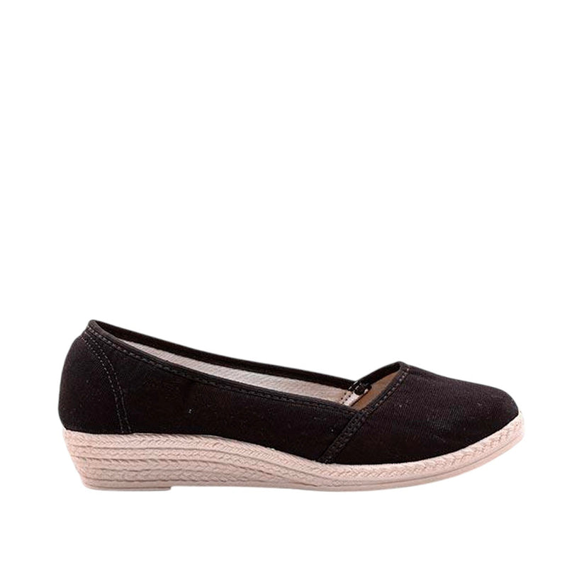 Zapatos cuña Grace negro para Mujer
