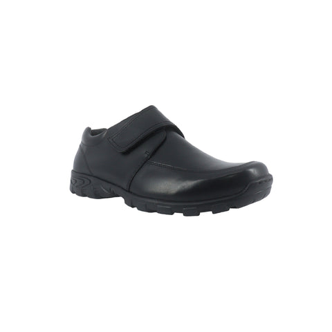 Zapatos escolares Roming velcro negro para Niños