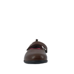 Zapatos escolares Anavelg cafe para niñas