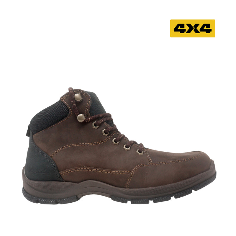 Botas casuales Argelio 4X4 café para hombre