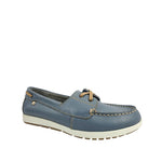 Mocasines Kelly para mujer color navy
