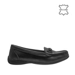 Mocasines Moria Vel negro para mujer
