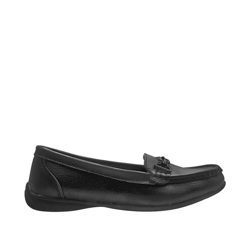 Mocasines Moria Vel negro para mujer