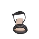 Sandalias Assani Mirabella negro para Mujer
