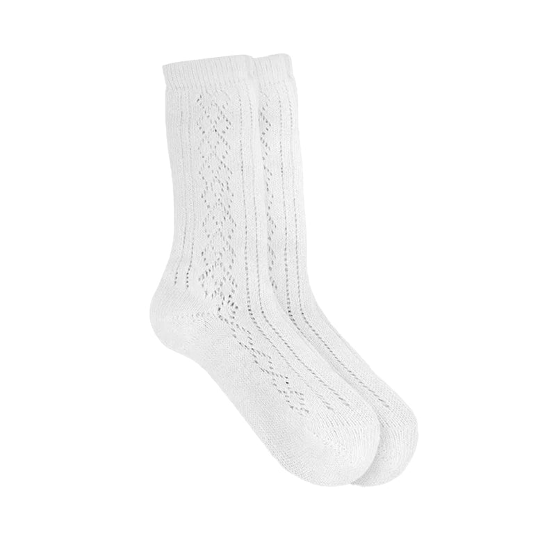 Calcetines Sofia M blanco para niña