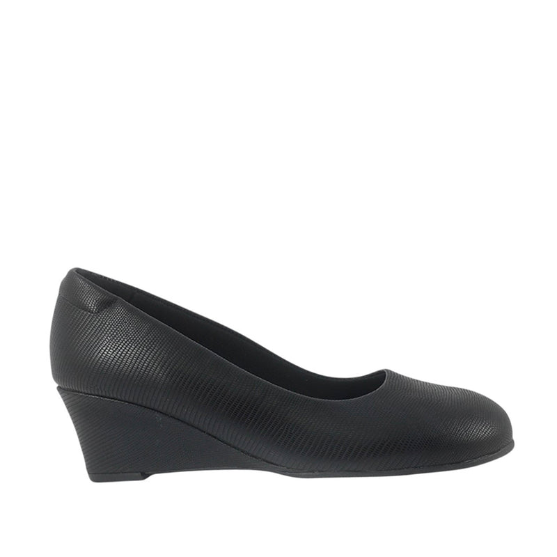 Zapatos de cuña Liz negro para Mujer