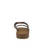 Sandalias flats Lily negro para Mujer