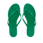 Sandalias flats Karen1 verde para Mujer