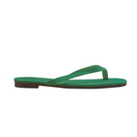 Sandalias flats Karen1 verde para Mujer