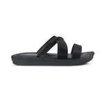 Sandalias flats Zonia negro para Mujer