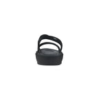 Sandalias flats Zonia negro para Mujer