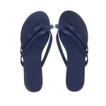 Sandalias flats Karen2 navy para Mujer