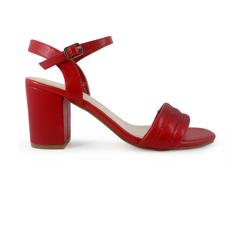 Sandalias Assani rojo para Mujer