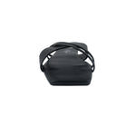 Sandalias flats Karina negro para Mujer