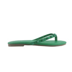 Sandalias flats Karen verde para Mujer