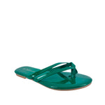 Sandalias flats Karen verde para Mujer