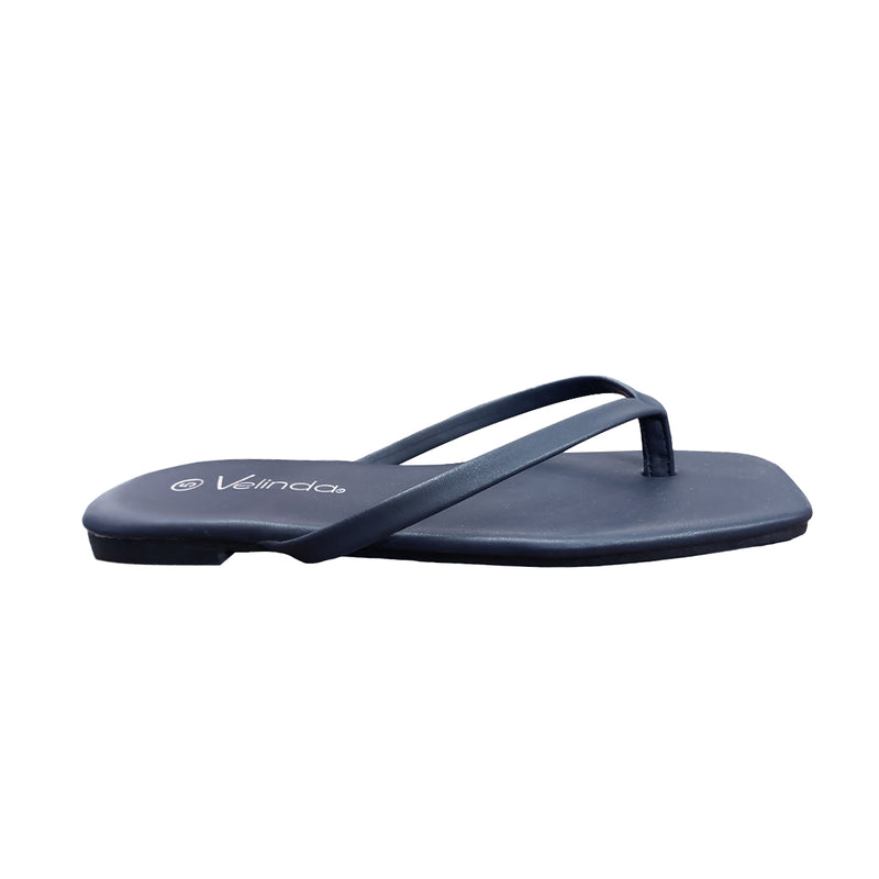Sandalias flats Karen navy para Mujer