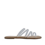 Sandalias flats Mady blanco para Mujer