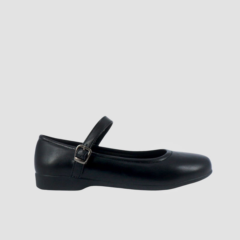 Zapatos escolares Gresia negro para Niñas