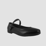 Zapatos escolares Gresia negro para Niñas