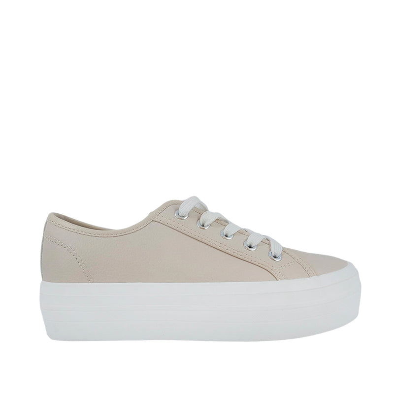 Sneakers Maddie beige para mujer
