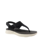 Sandalias flats Joy negro para mujer