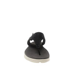 Sandalias flats Joy negro para mujer