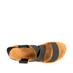 Sandalias flats Ana negro para mujer