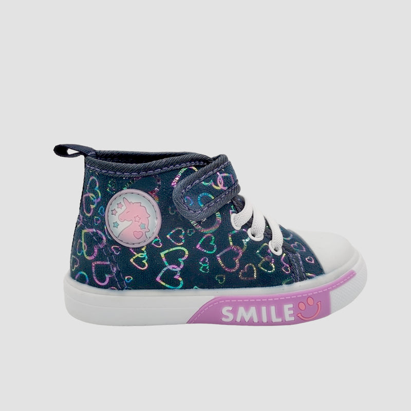 Canvas Helen denim para infante