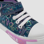 Canvas Helen denim para infante