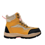Botas industriales Katy  cafe para mujer