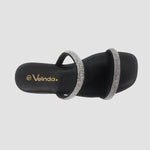 Sandalias flats Florencia negro