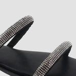 Sandalias flats Florencia negro