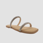 Sandalias flats Florencia blush