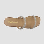 Sandalias flats Florencia blush