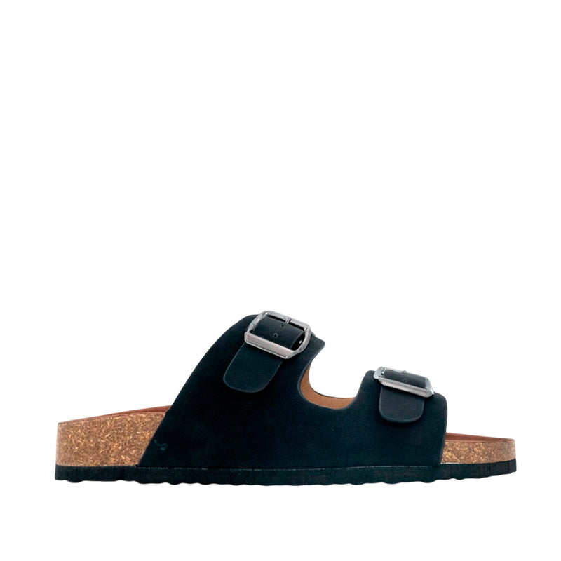 Sandalias flats Mirka negro