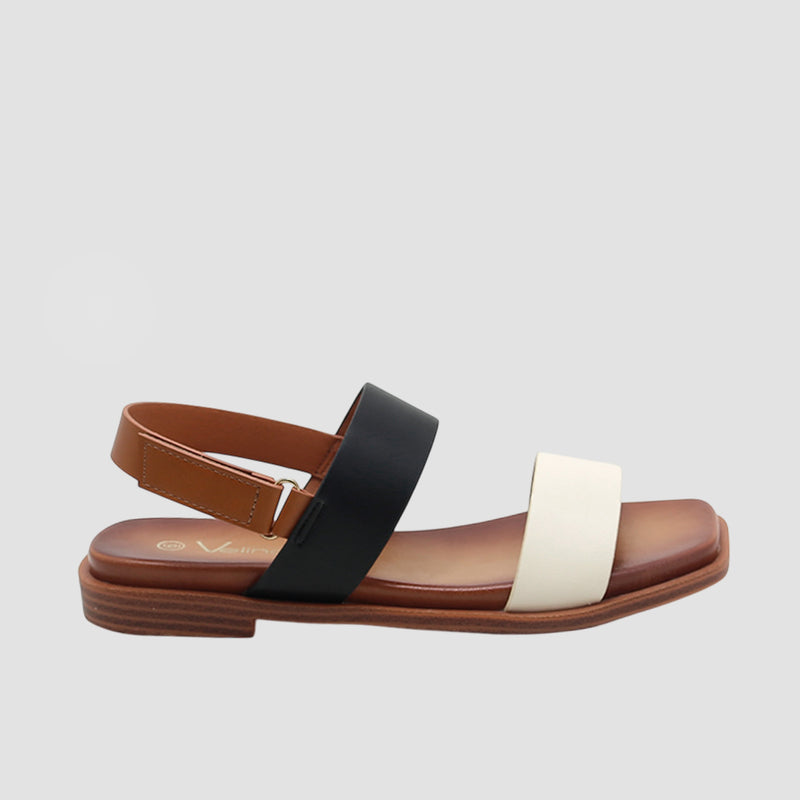 Sandalias flats Karina multi