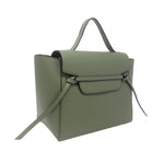 Cartera satchel Eureka verde