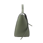 Cartera satchel Eureka verde