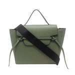 Cartera satchel Eureka verde