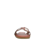 Sandalias flats Adria anaranjado