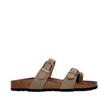 Sandalias flats Arizona beige