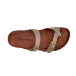 Sandalias flats Arizona beige