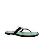 Sandalias flats Loly verde