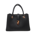 Cartera satchel Olivia negro