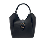 Cartera satchel Pame negro