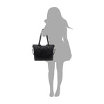 Cartera tote Tana negro