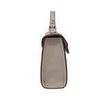 Cartera satchel Lolo beige