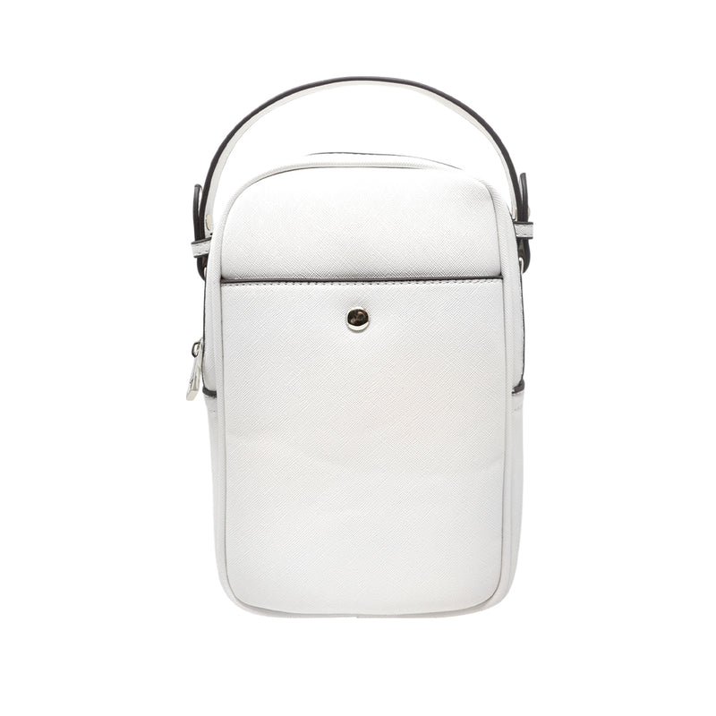 Cartera crossbody Cherry blanco