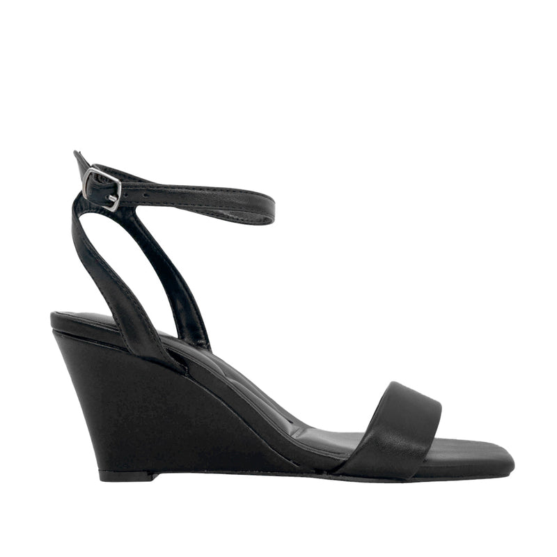 Sandalias de tacón Miller para mujer color negro